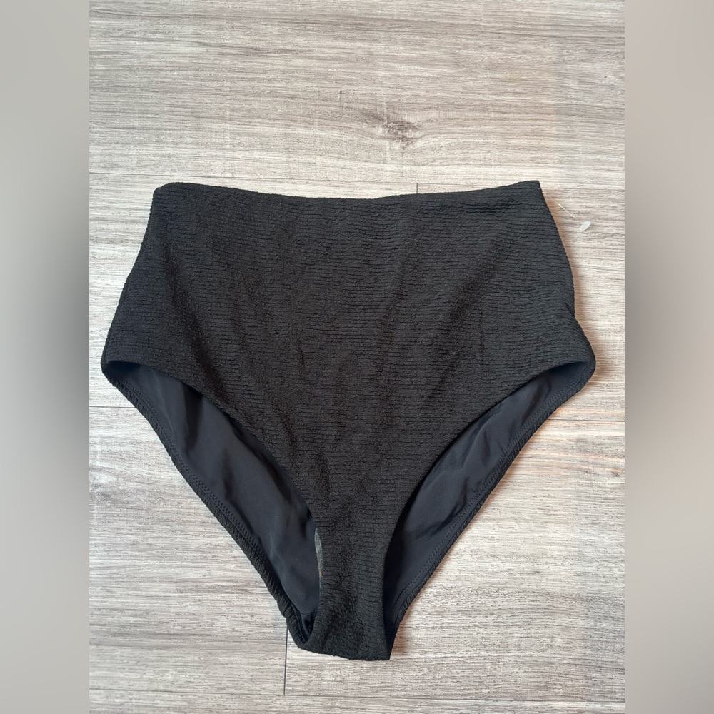 Bnwot - Black High-Waisted Bikini Bottoms